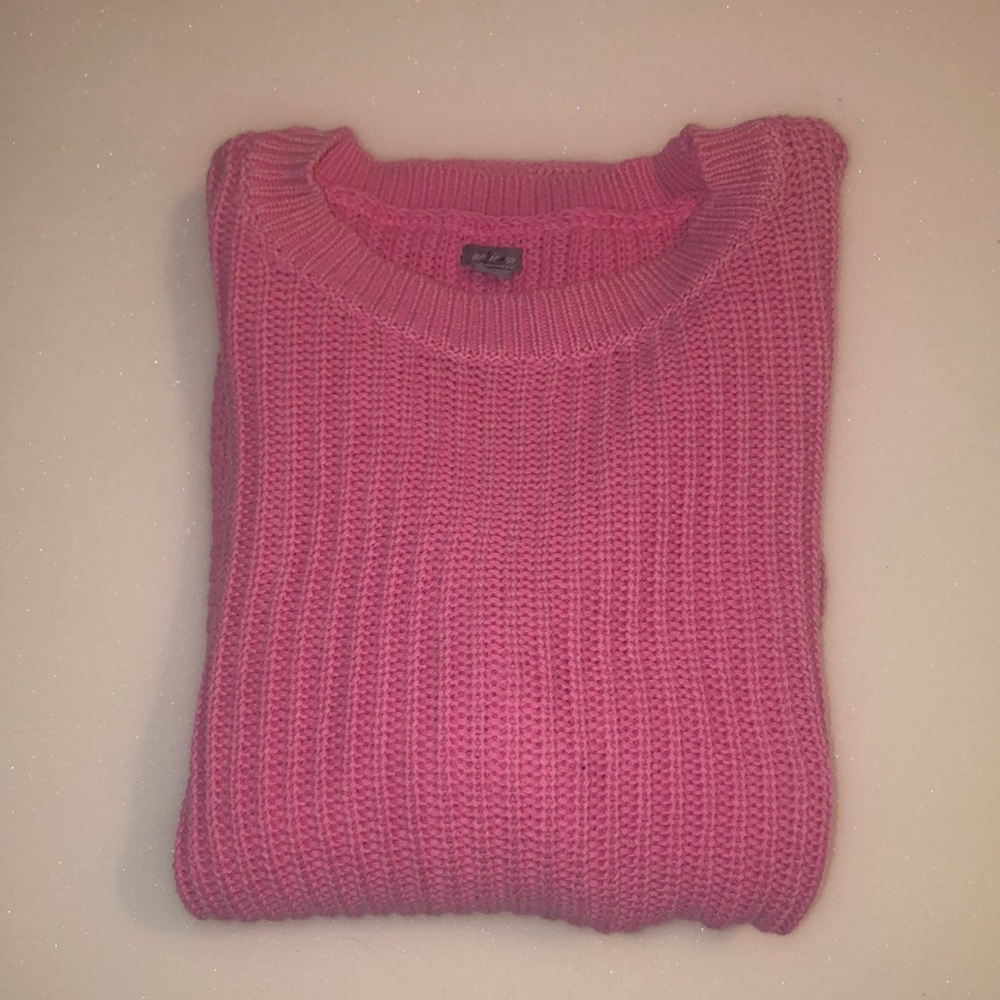 Aerie Pink Knitted Sweater